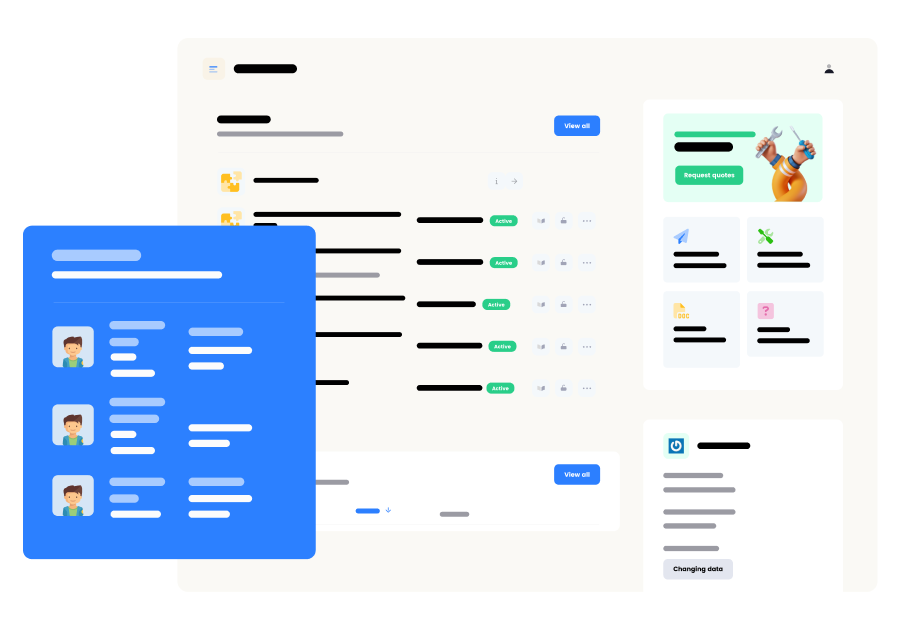dashboard llustration