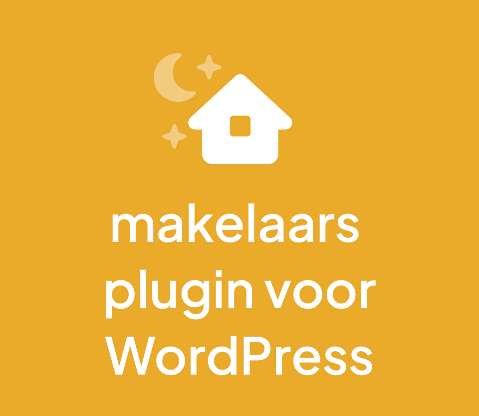 Blog Makelaar plugin WordPress